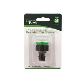 GreenBlade Snap Action 3/4” & 1/2” Threaded Tap Connector