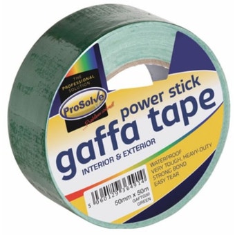 Prosolve Green Gaffa Tape 48 mm x 50 m