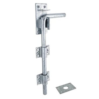 Garage Drop Bolt 18"