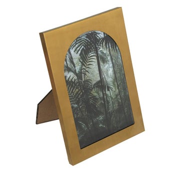 Gold Metal Photo Frame 10x15cm