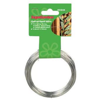 50m X 0.8mm Galvanised Tying Wire