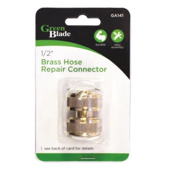 Green Blade Brass Hose Repair Connector 1/2"