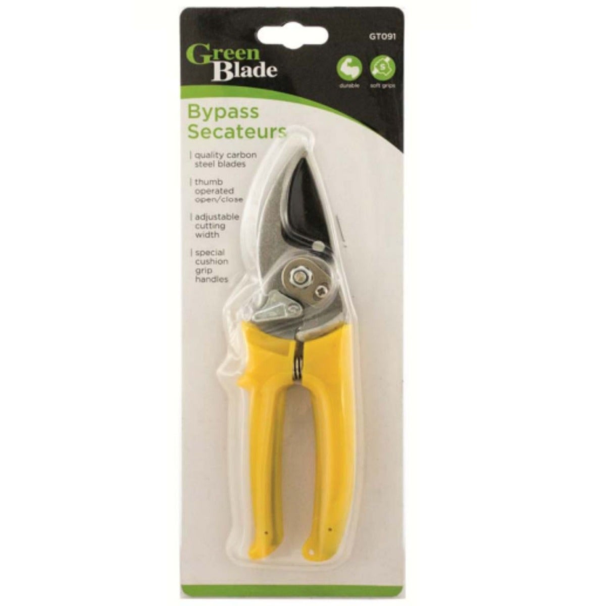 Green Blade Bypass Secateurs 