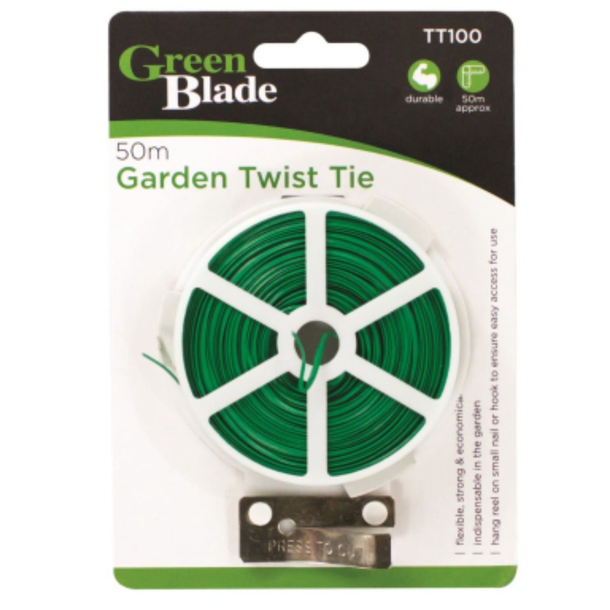 Green Blade Garden Twist Tie 50m 