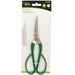Green Blade Pruning Scissors with Sharp Stainless Steel Pointed Blade