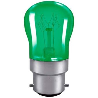 Green Harlequin BC Pygmy Bulb 15W