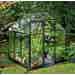 The Halls Qube Range of Greenhouses (Includes Base)
