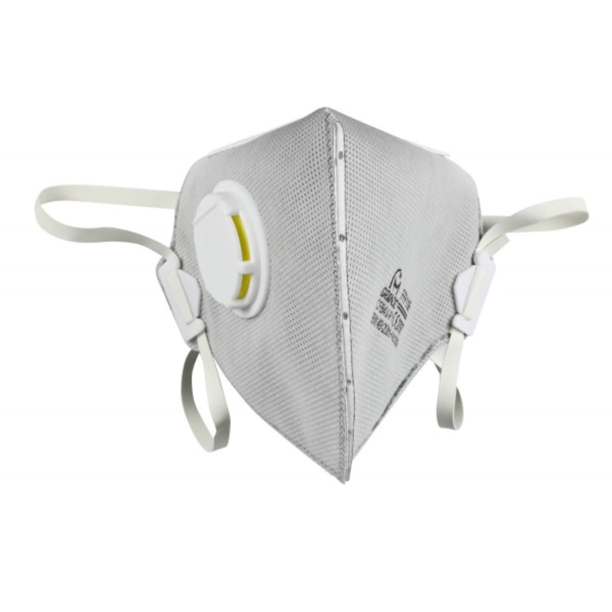 Grey Dust Mask with Valve CE approved - 2 piece 