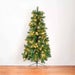 Half Artificial Pine 80LED 120cm 140 branches