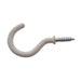 White PVC Cup Hook - 50mm
