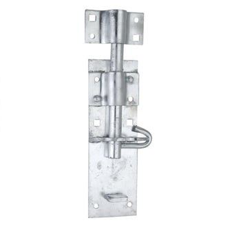 Heavy Duty Padbolt Galvanised 8"
