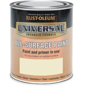 Rust-Oleum Universal All Surface Paint Heirloom White Gloss 250ml
