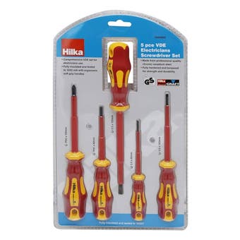 Hilka VDE Screwdriver Set - 5 pieces
