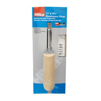 Hilka Wooden Handle Plastering Trowel 280 x 150mm