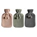 De Vielle Sherpa Covered Hot Water Bottle - Each