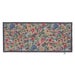 Hug Rug Pattern Garden Multi Floral 2 – Eco-Friendly, Ultra-Absorbent Floor Mat I 65cm x 150cm