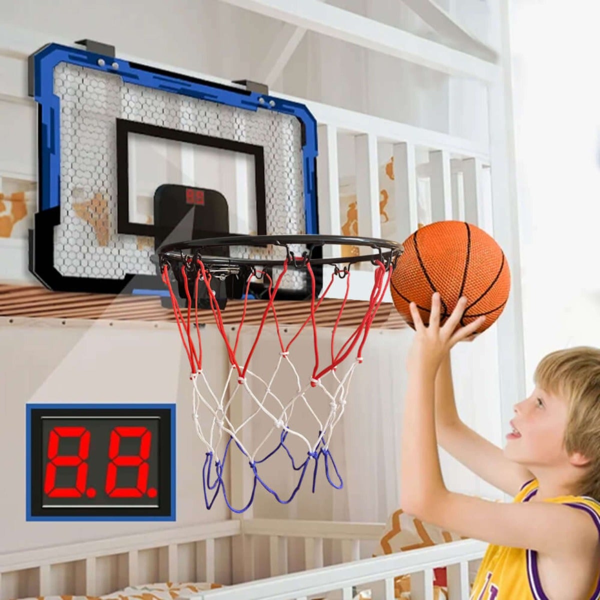 Indoor Basketball Backboard with Accessories 
