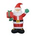 Inflatable Santa with LED lighting 150cm