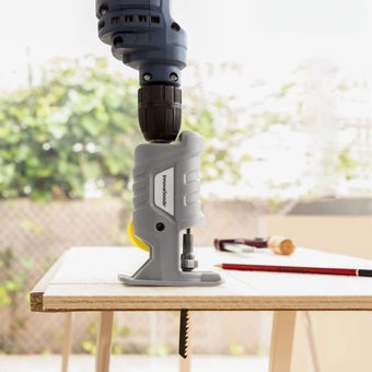 InnovaGoods Jigsaw Adapter for Drill Jrill