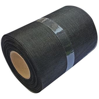 Fibreglass Insect Mesh 150mm x 30m Black