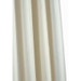 Croydex Textile Shower Curtain Plain Ivory