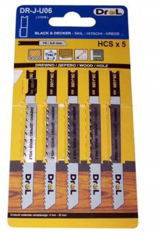 Jigsaw Blades Type ''t'' 50mm - for wood 