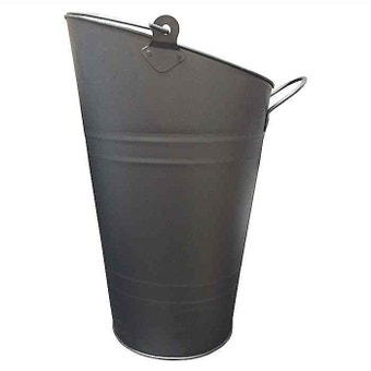 De Vielle Jumbo Coal Hod Black With Handle