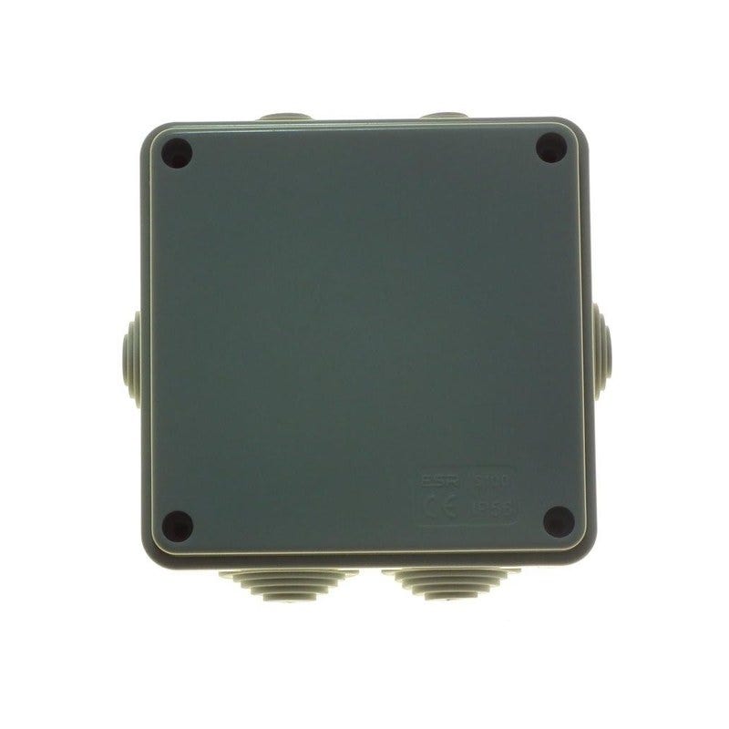 Powermaster 100mm IP56 Square Junction Box