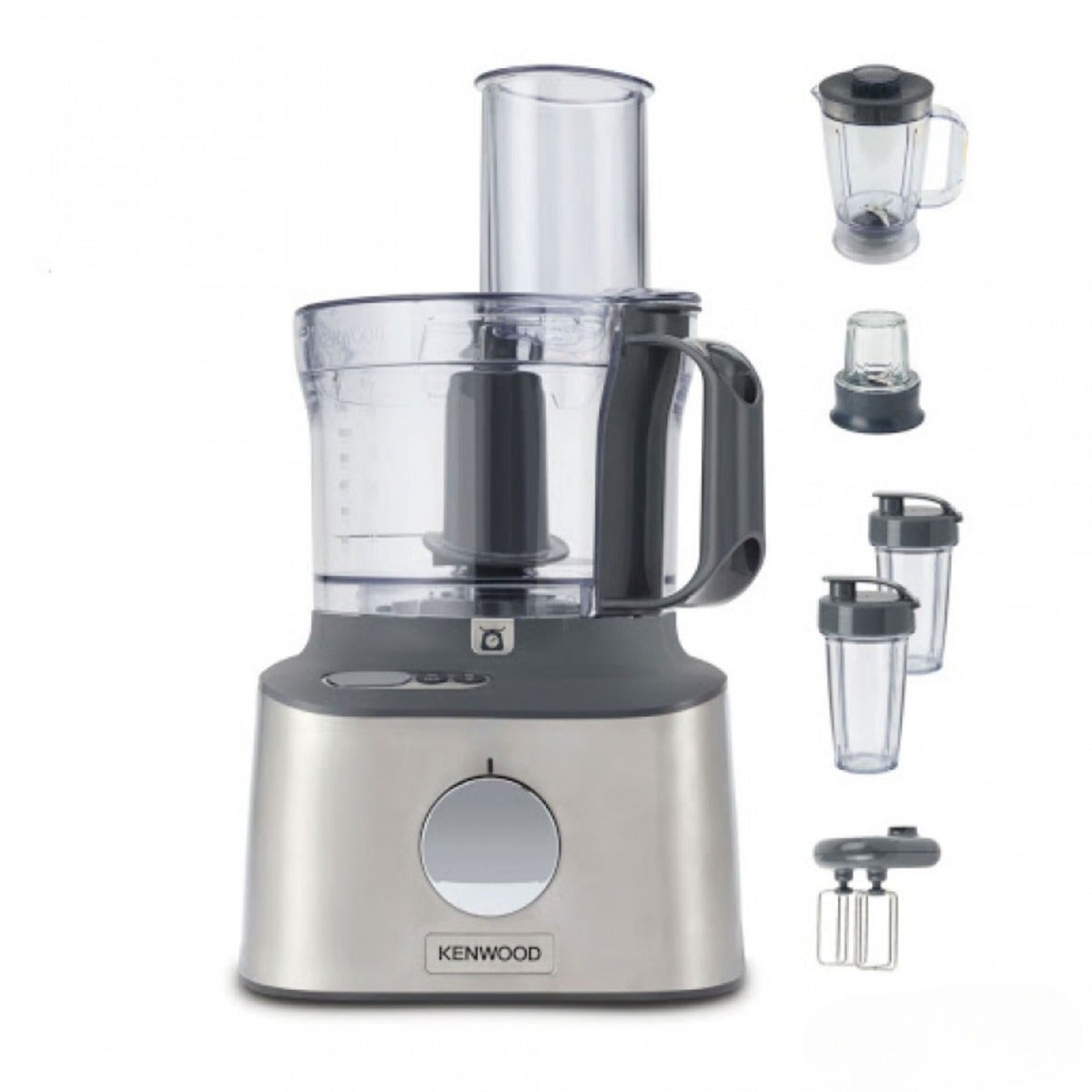 Kenwood FDM312SS Multipro Compact + Food Processor Brushed Stainless Steel