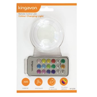 Kingavon Remote Control Led Colour Changing Light