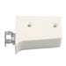 Kitchen Furniture Steel & Plastic Bracket 59 x 49mm - White