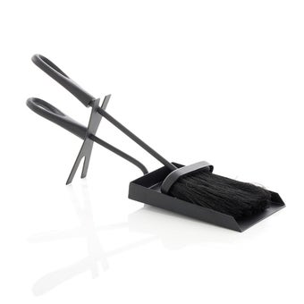 Leecroft 15" Horizontal Companion Set – Black