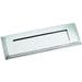Polished Chrome Edwardian Letter Plate 11" x 3 1/2" (279mm x 89mm)