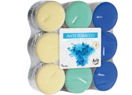 Tealights Anti Tobacco - 18 Pieces