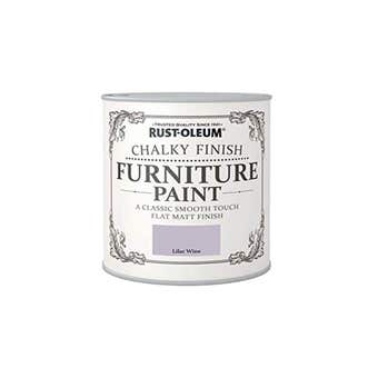 Rust-Oleum Chalky Finish Furniture Paint - Lilac Wine 125ml