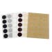 Self adhesive caps packs of 100 - Light Oak