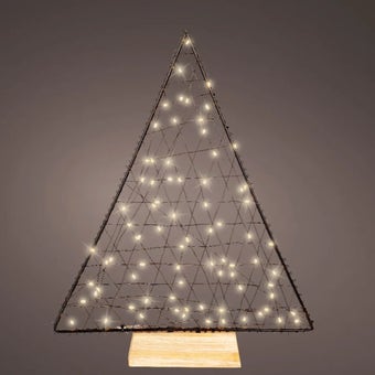 Lumineo LED Metal Tree 38cm