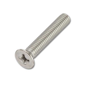 Zinc Plated Single Machine Screw - M6 x 12
