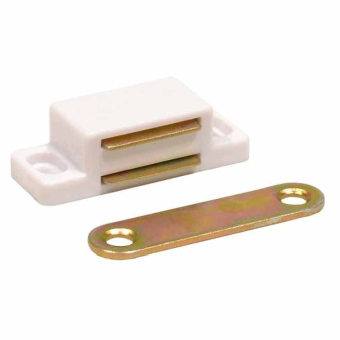 45mm White Medium Magnetic Catch - Each