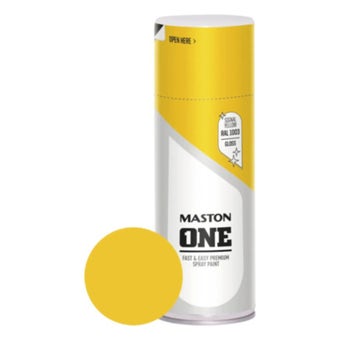 Maston One-Gloss Signal Yellow 400ml