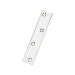 Zinc Plated Mending Plate - 80mm x 19mm x 2mm