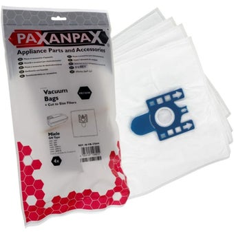 Miele (UNI 105) GN Type SMS Vacuum Bags 4 Pack & 2 Filters Compatible