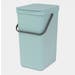 Sort & Go Waste Bin 16L - Mint