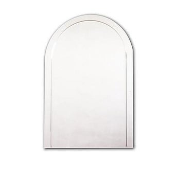 Tema Style Cut Design Arched Mirror - 55 X 40cm