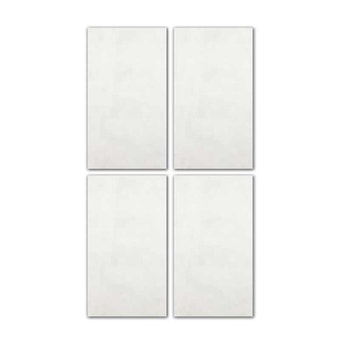 30X15Cm (4) Self Adhesive Mirror Tiles