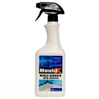 MouldX Chlorine-Based Mould Remover Spray – Fast-Acting Mould and Mildew Cleaner for Washable Surfaces