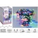 Multi-Colour LED Battery Christmas Lights - 48 Lights