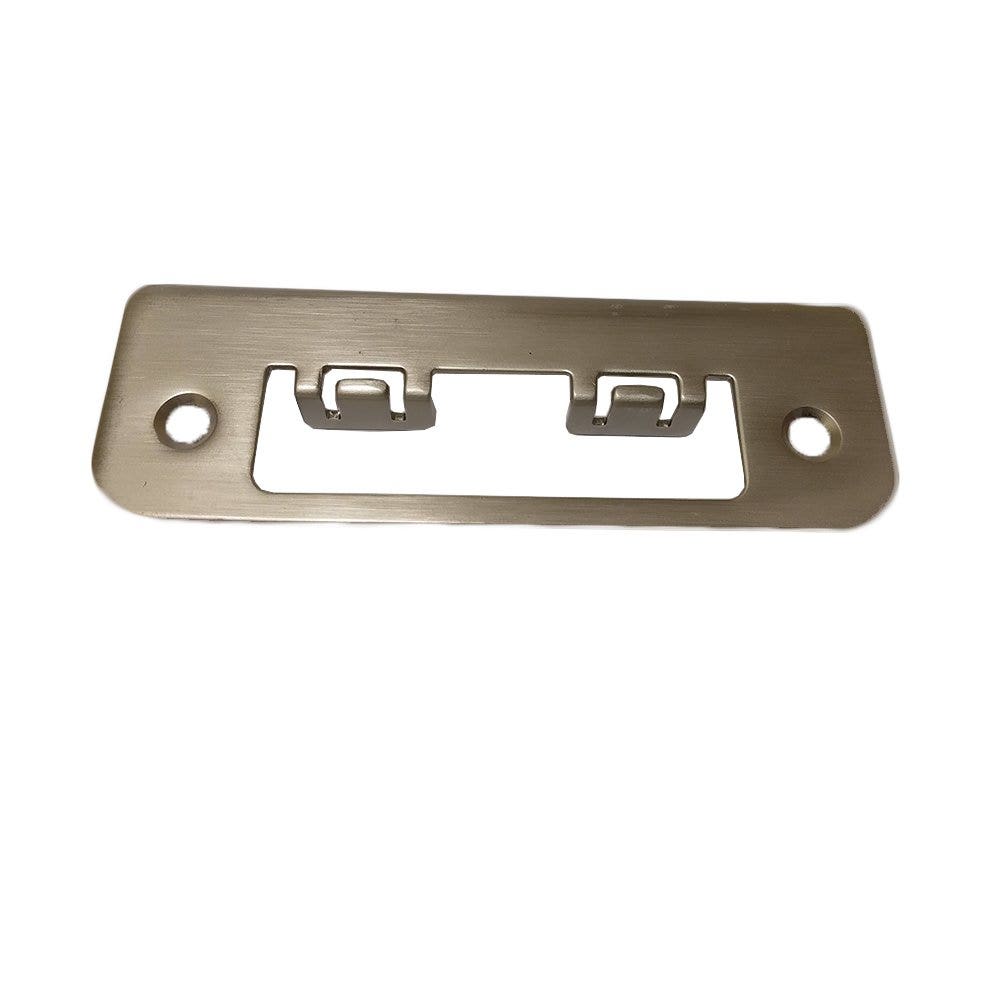 Door Receiver Nickel Strike Plate