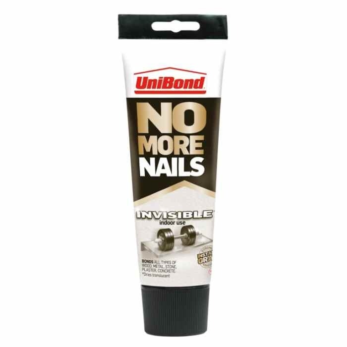 UniBond No More Nails Invisible Self Adhesive - 184g