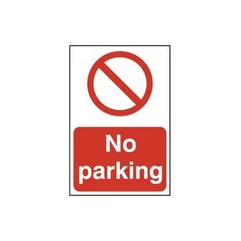 No Parking 200x300mm